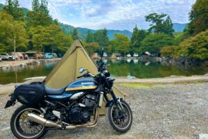 バイクキャンプ in 道志の森