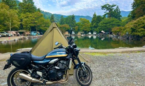 バイクキャンプ in 道志の森